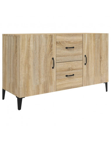 Credenza Rovere Sonoma 100x36x60 cm in Legno Multistrato