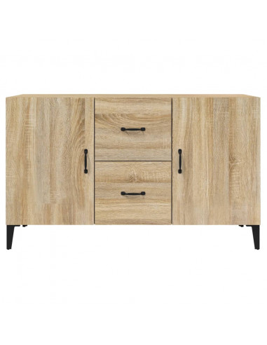 Credenza Rovere Sonoma 100x36x60 cm in Legno Multistrato