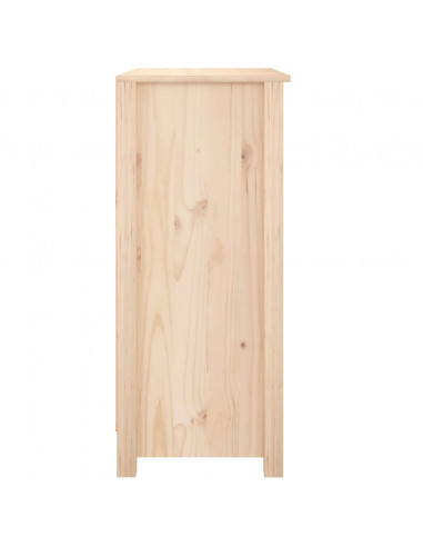 Credenza 70x35x80 cm in Legno Massello di Pino