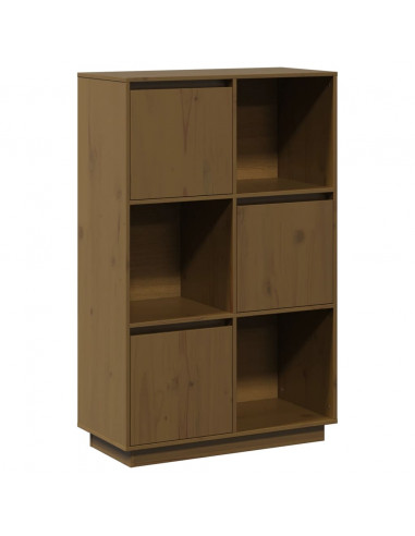 Credenza Miele 74x35x117 cm in Legno Massello di Pino