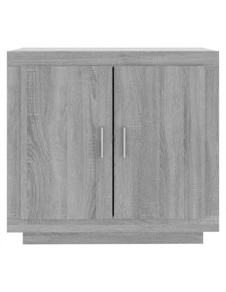 Credenza Grigio Sonoma 80x40x75 cm in Legno Multistrato