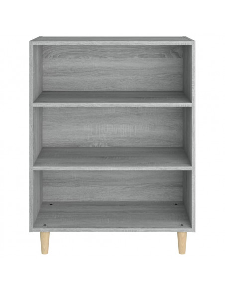 Credenza Grigio Sonoma 69,5x32,5x90 cm in Legno Multistrato