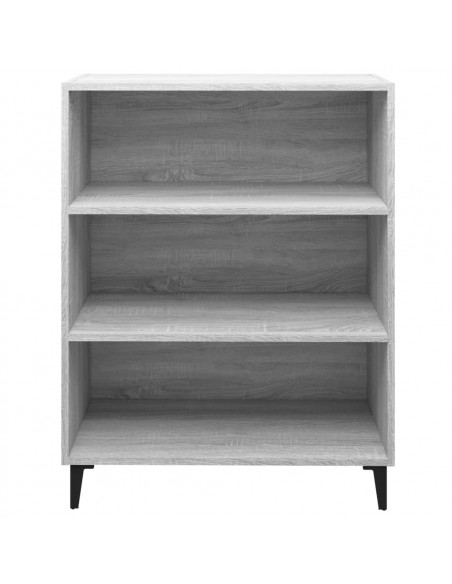 Credenza Grigio Sonoma 69,5x32,5x90 cm in Legno Multistrato