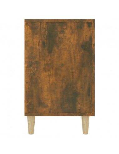 Credenza Rovere Fumo 100x36x60 cm in Legno Multistrato