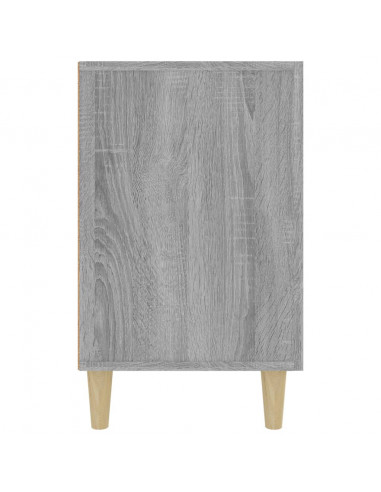 Credenza Grigio Sonoma 100x36x60 cm in Legno Multistrato
