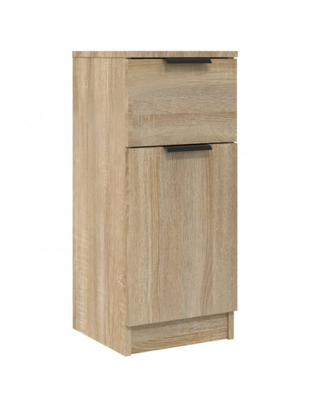Credenza Rovere Sonoma 30x30x70 cm in Legno Multistrato