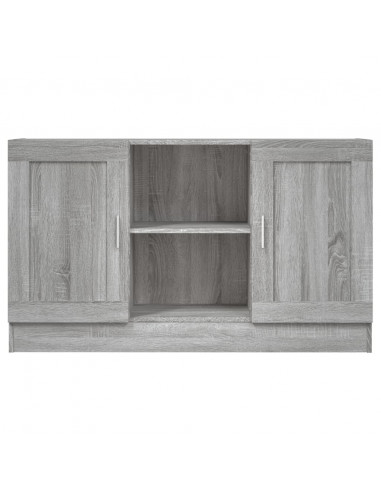 Credenza Grigio Sonoma 120x30,5x70 cm in Legno Multistrato