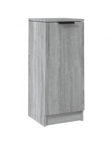 Credenza Grigio Sonoma 30x30x70 cm in Legno Multistrato