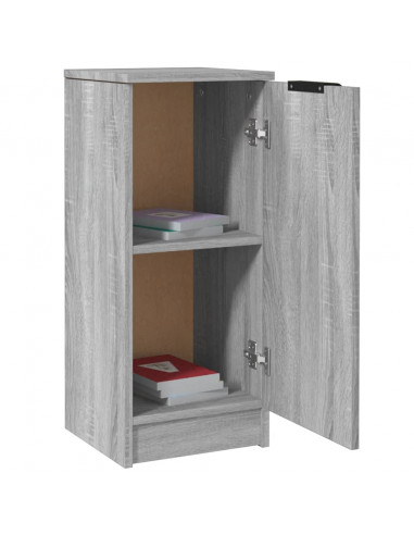 Credenza Grigio Sonoma 30x30x70 cm in Legno Multistrato