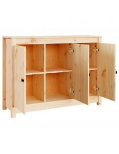 Credenza 100x35x74 cm in Legno Massello di Pino 2