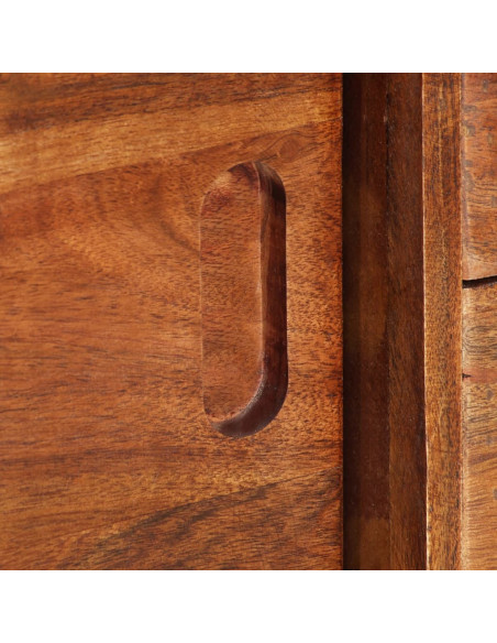 Mobile Porta TV 118x30x55 cm in Legno Massello di Acacia