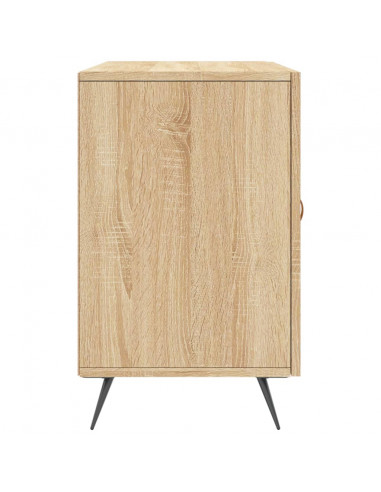 Credenza Rovere Sonoma 100x36x60 cm in Legno Multistrato