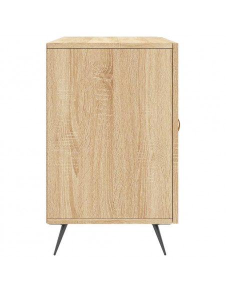Credenza Rovere Sonoma 100x36x60 cm in Legno Multistrato