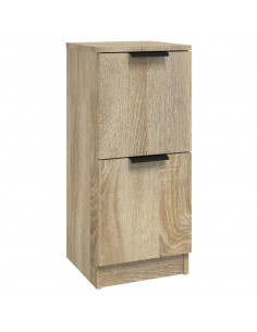 Credenza Rovere Sonoma 30x30x70 cm in Legno Multistrato 2