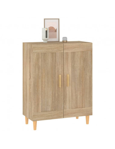Credenza Rovere Sonoma 69,5x34x90 cm in Legno Multistrato
