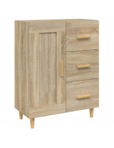 Credenza Rovere Sonoma 69,5x34x90 cm in Legno Multistrato 2