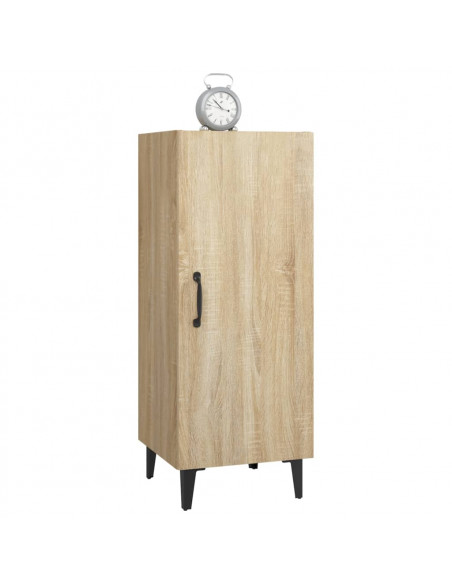 Credenza Rovere Sonoma 34,5x34x90 cm in Legno Multistrato