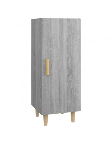 Credenza Grigio Sonoma 34,5x34x90 cm in Legno Multistrato