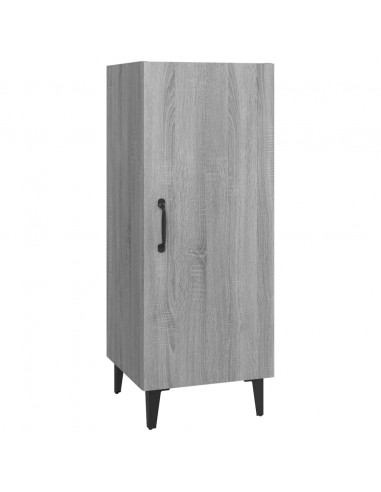 Credenza Grigio Sonoma 34,5x34x90 cm in Legno Multistrato