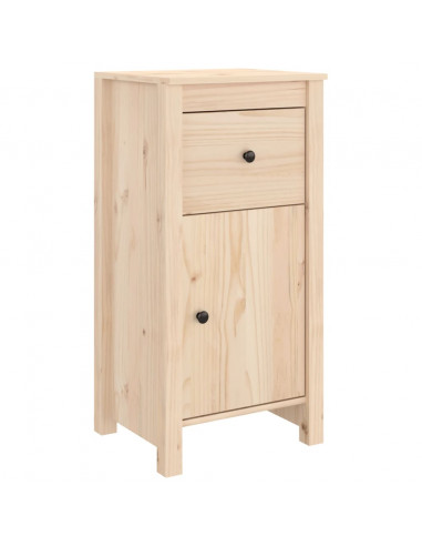 Credenza 40x35x80 cm in Legno Massello di Pino