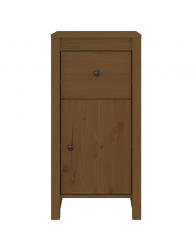 Credenza Miele 40x35x80 cm in Legno Massello di Pino