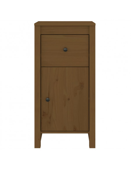 Credenza Miele 40x35x80 cm in Legno Massello di Pino