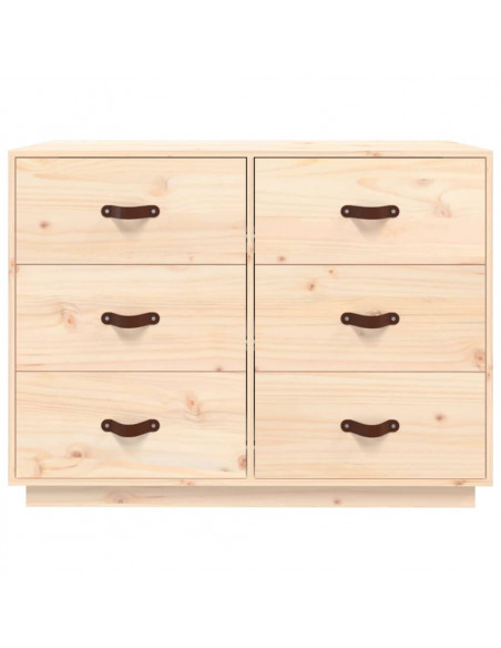 Credenza 100x40x75 cm in Legno Massello di Pino