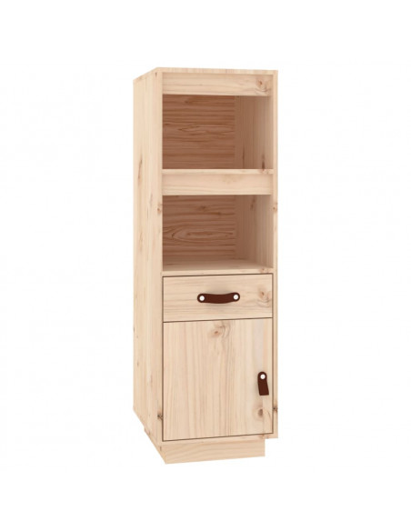 Credenza 34x40x108,5 cm in Legno Massello di Pino