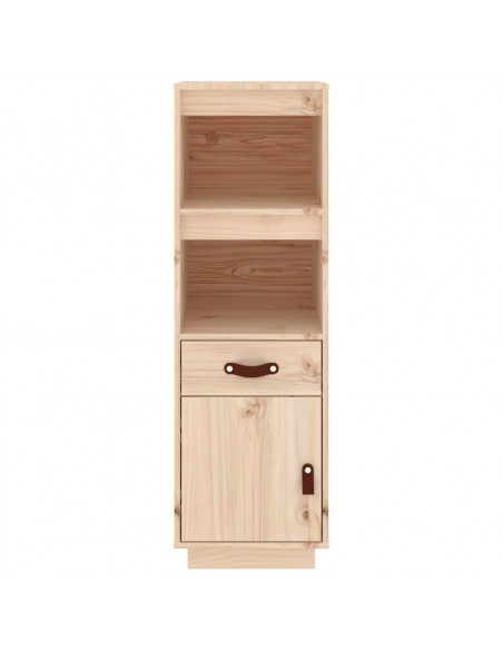 Credenza 34x40x108,5 cm in Legno Massello di Pino