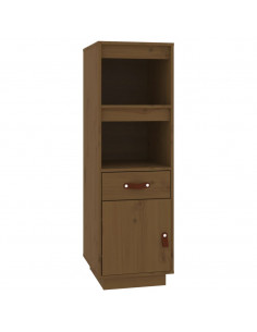 Credenza Miele 34x40x108,5 cm in Legno Massello di Pino 2