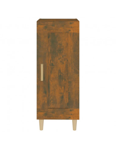 Credenza Rovere Fumo 34,5x34x90 cm in Legno Multistrato