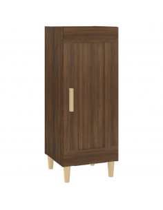 Credenza Rovere Marrone 34,5x34x90 cm in Legno Multistrato 2