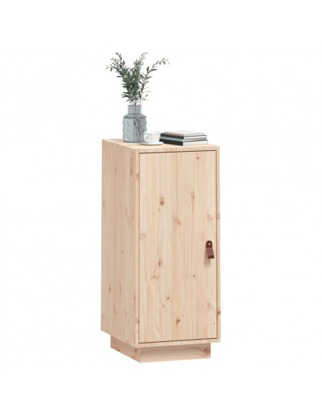 Credenza 34x40x75 cm in Legno Massello di Pino