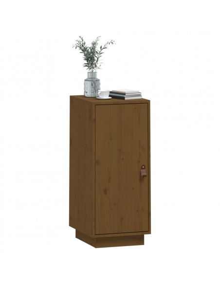 Credenza Miele 34x40x75 cm in Legno Massello di Pino