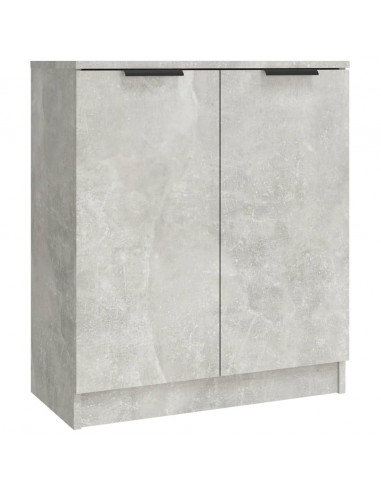 Credenze 3 pz Grigio Cemento in Legno Multistrato