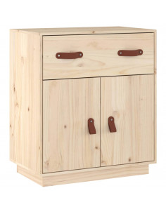 Credenza 65,5x40x75 cm in Legno Massello di Pino 2