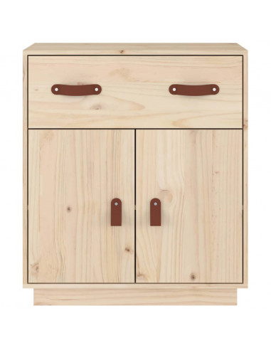 Credenza 65,5x40x75 cm in Legno Massello di Pino