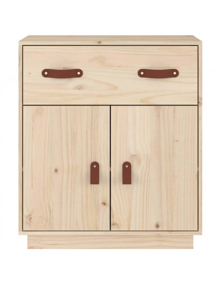 Credenza 65,5x40x75 cm in Legno Massello di Pino