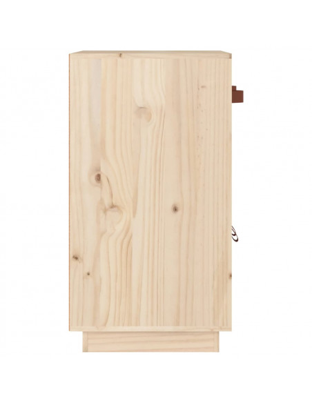 Credenza 65,5x40x75 cm in Legno Massello di Pino