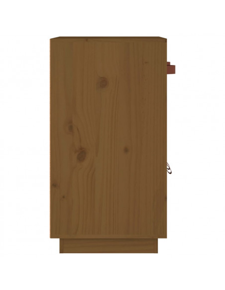 Credenza Miele 65,5x40x75 cm in Legno Massello di Pino