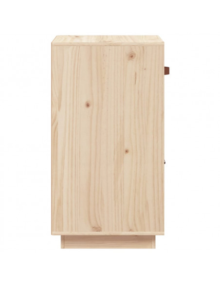 Credenza 34x40x75 cm in Legno Massello di Pino