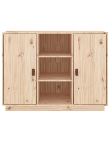 Credenza 100x40x75 cm in Legno Massello di Pino