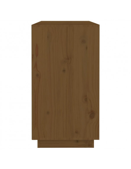 Credenza Miele 100x40x75 cm in Legno Massello di Pino