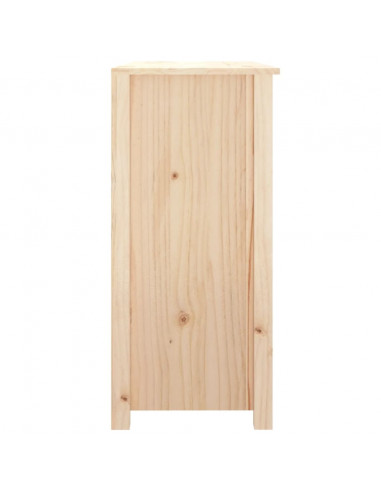 Credenza 100x35x74 cm in Legno Massello di Pino