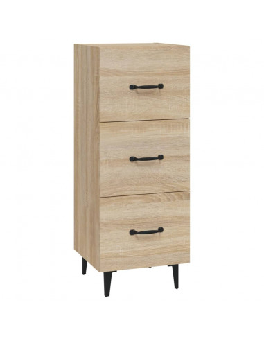 Credenza Rovere Sonoma 34,5x34x90 cm in Legno Multistrato