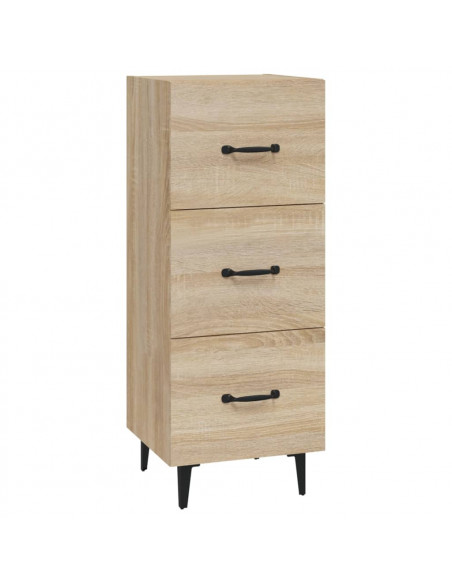 Credenza Rovere Sonoma 34,5x34x90 cm in Legno Multistrato