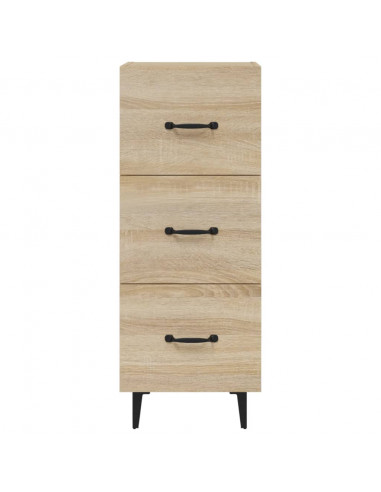 Credenza Rovere Sonoma 34,5x34x90 cm in Legno Multistrato