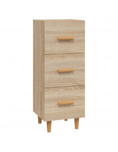 Credenza Rovere Sonoma 34,5x34x90 cm in Legno Multistrato 2