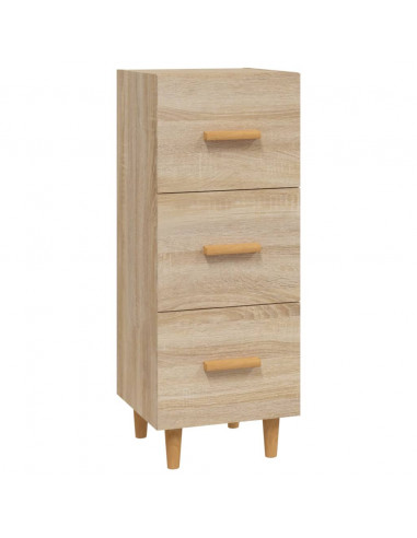 Credenza Rovere Sonoma 34,5x34x90 cm in Legno Multistrato