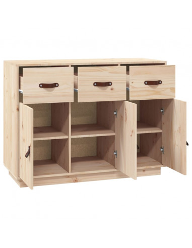 Credenza 100x40x75 cm in Legno Massello di Pino